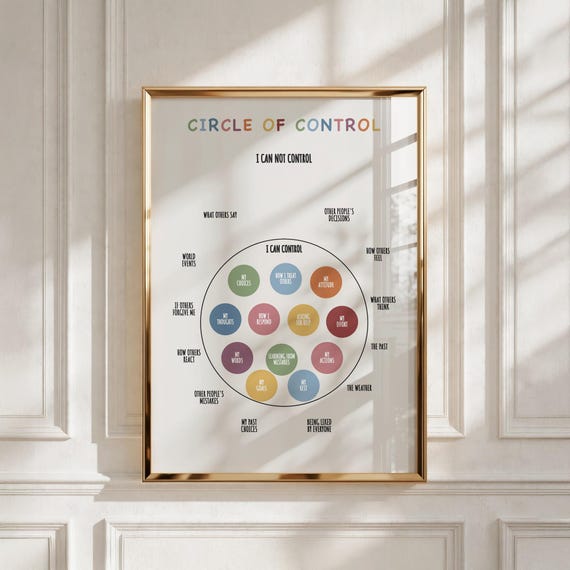Calm Down Corner Therapy Bubbles Poster, Classroom Kids Room Decor, Digital Download